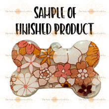 Load image into Gallery viewer, Boho Floral Dog Tag *Customizable