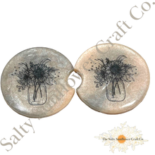 Load image into Gallery viewer, Car Coasters (Sunflower/Daisy) - Set of 2