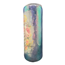 Load image into Gallery viewer, 20oz Beauty Comes From Within Skeleton Holographic Skinny Tumbler