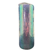 Load image into Gallery viewer, 20oz Beauty Comes From Within Skeleton Holographic Skinny Tumbler