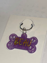 Load image into Gallery viewer, Halloween Dog Tag - Ghosts *Customizable