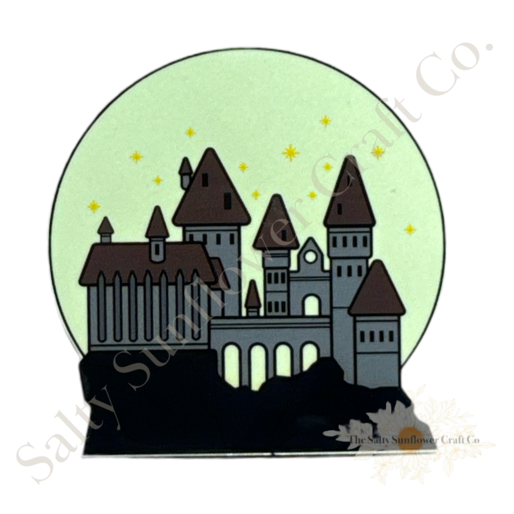 Harry Potter Series: Hogwarts Globe Large Sticker