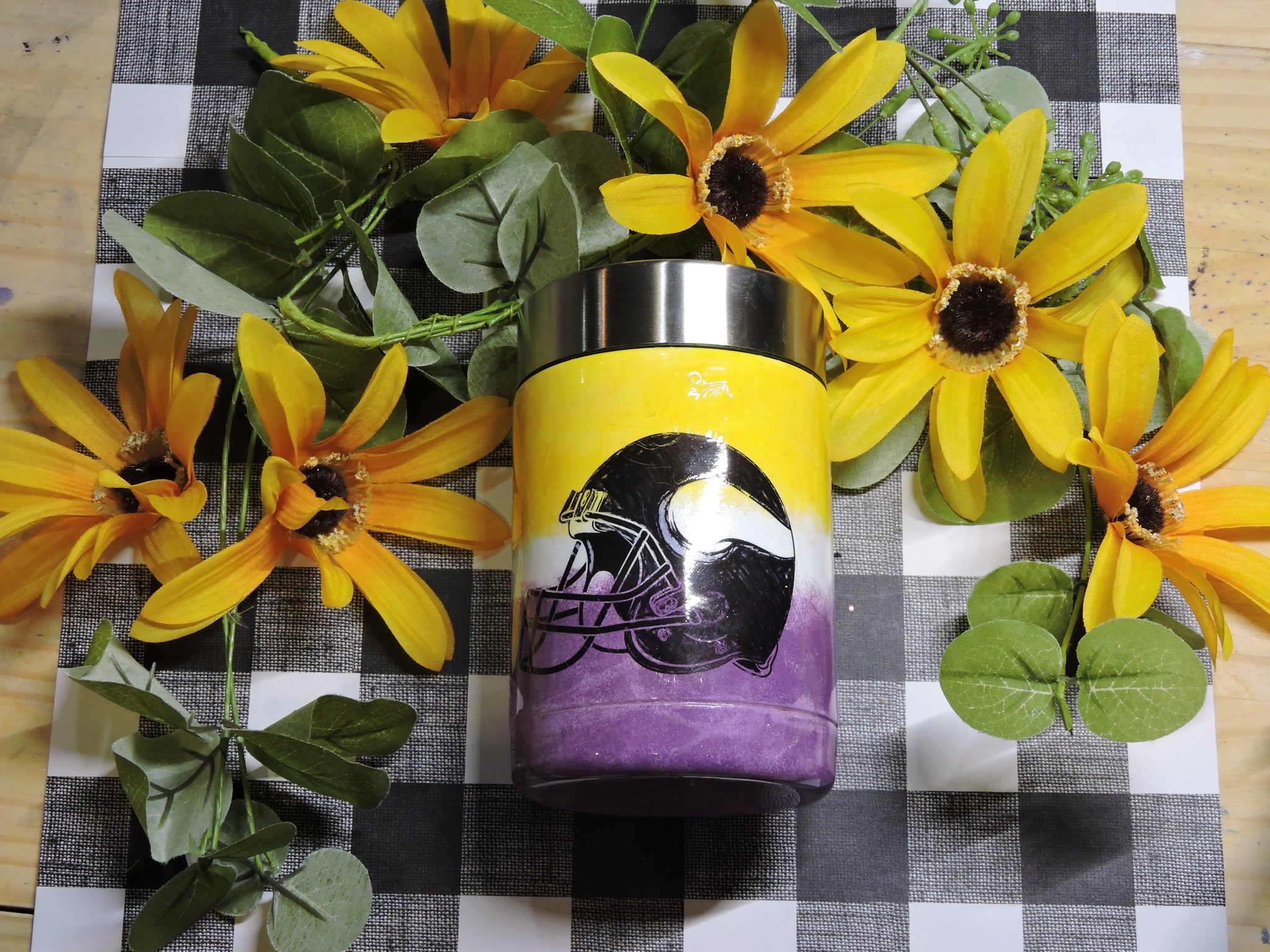 Minnesota Vikings Insulated Can Koozie *Customizable – Salty Sunflower  Craft Co.