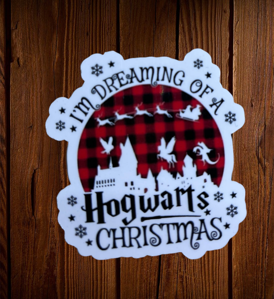 Harry Potter Series: I'm Dreaming of a Hogwarts Christmas Sticker – Salty  Sunflower Craft Co.