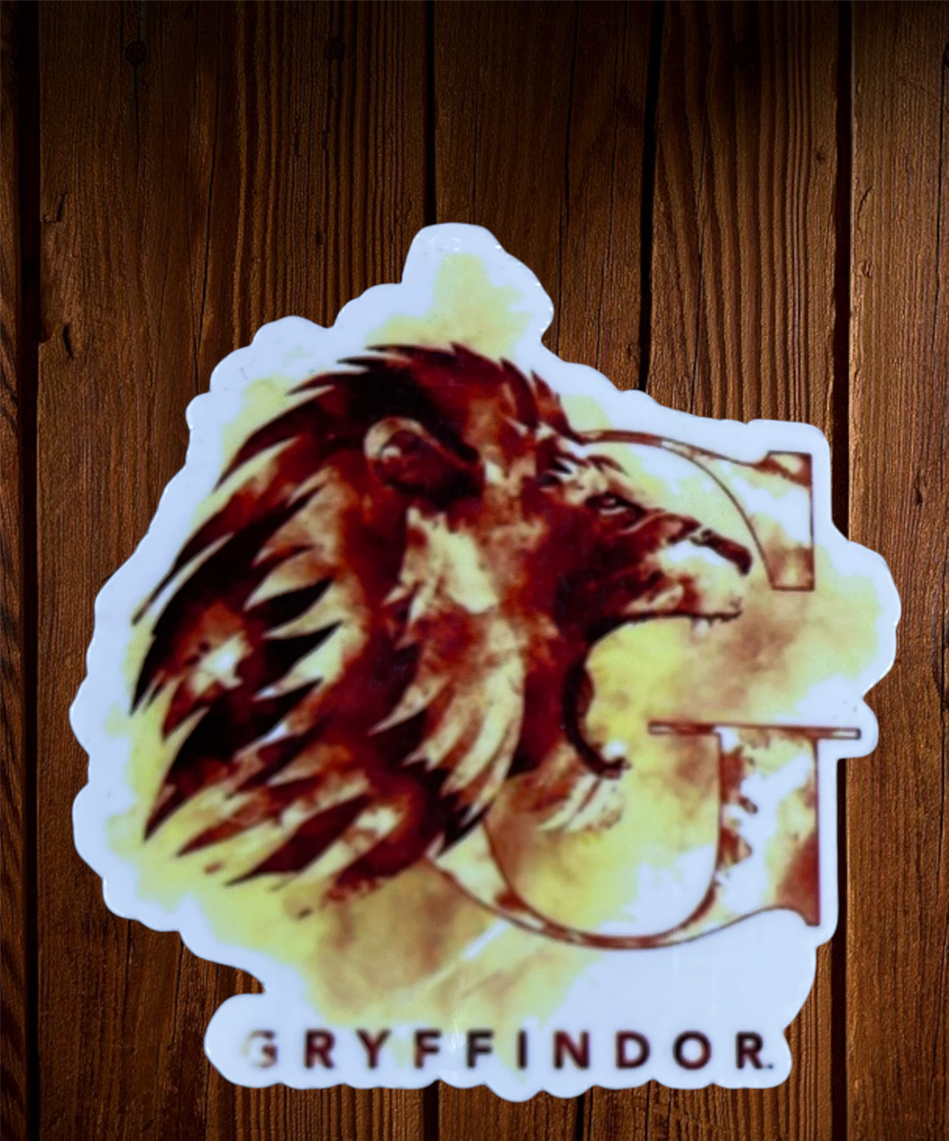 Harry Potter Series: Watercolor Gryffindor Sticker