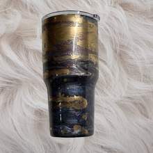 Load image into Gallery viewer, [Customizable] 27oz Galaxy Gold Shimmer Tumbler
