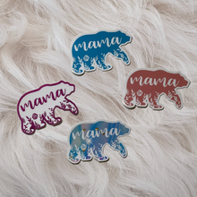 Load image into Gallery viewer, Mama Bear Floral Mother Sticker *Multiple Options
