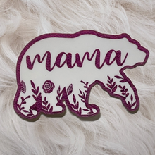 Load image into Gallery viewer, Mama Bear Floral Mother Sticker *Multiple Options
