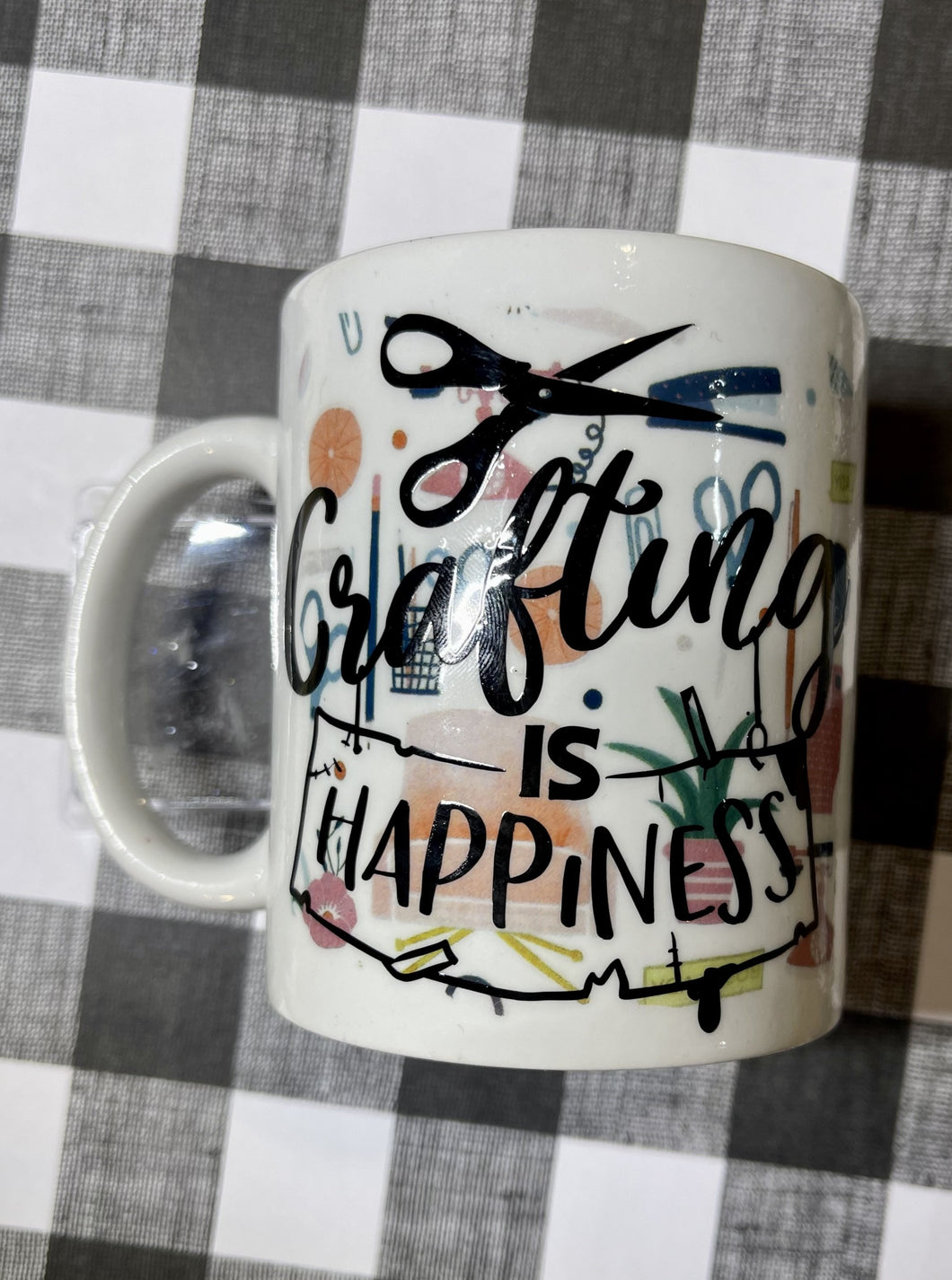Crafting is Happiness Mug